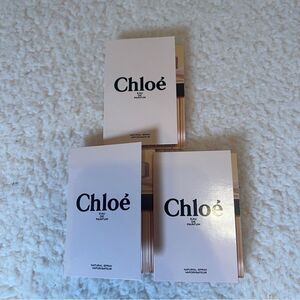 3x Chloe Perfume Fragrance Samples